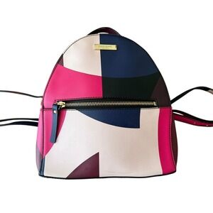 Kate Spade Laurel Way Geo Spotlight Sammi Backpack Colorblock Dome Bag Purse